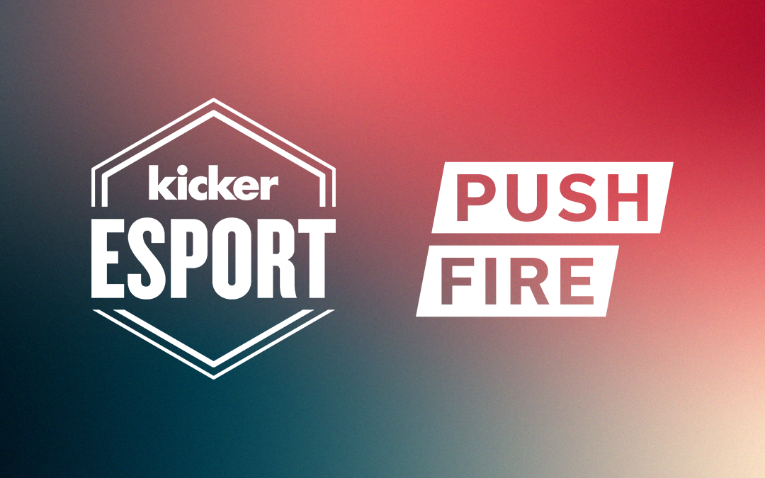 Ab 2023: PUSHFIRE vermarktet Website und Formate für kicker eSport