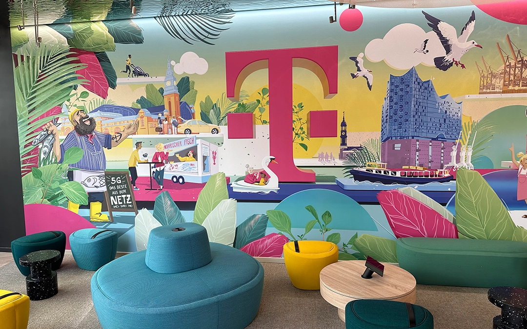 Deutsche Telekom: Royal5 sorgt für tolle Momente bei Store-Eröffnung in Hamburg